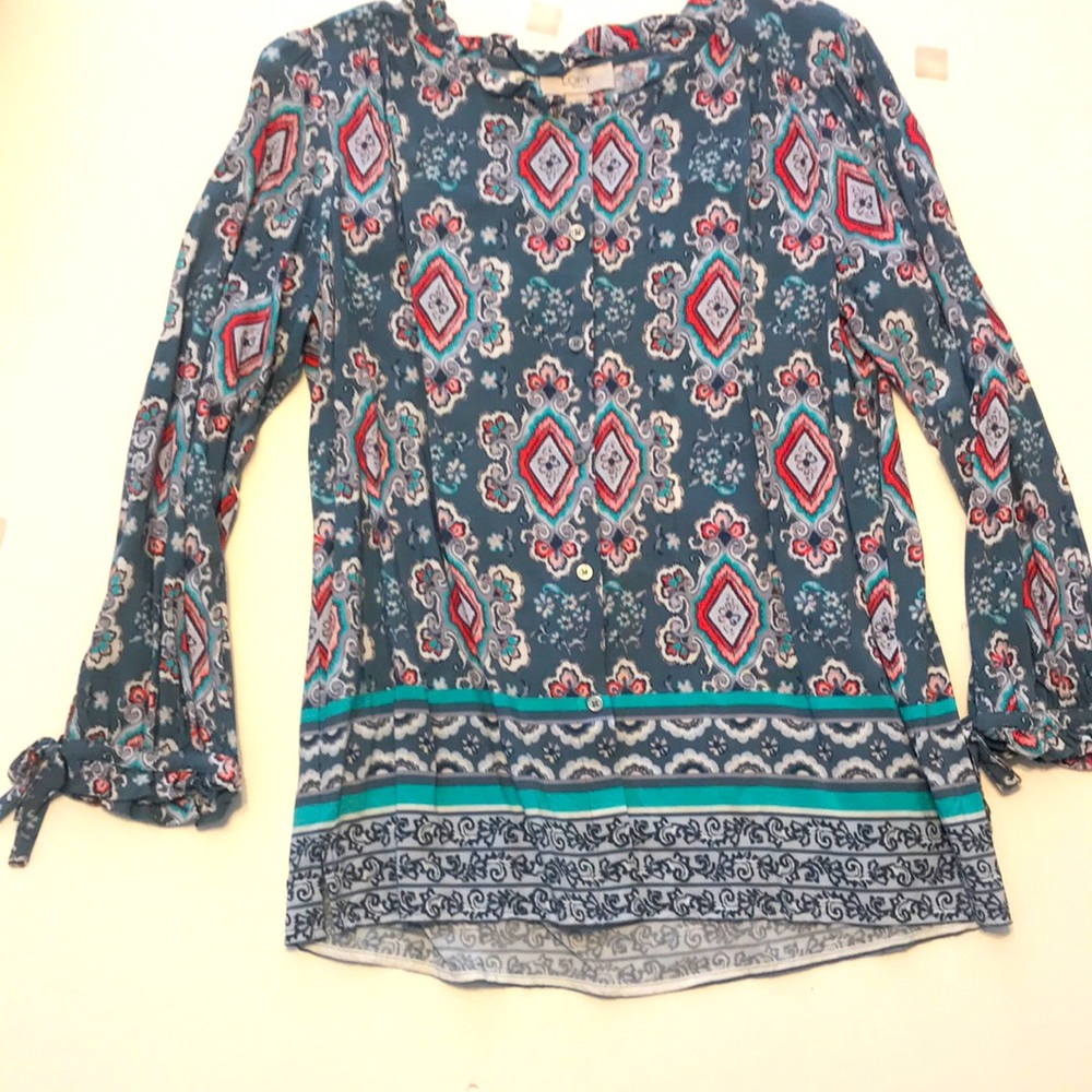 LOFT outlet womens button down top size s